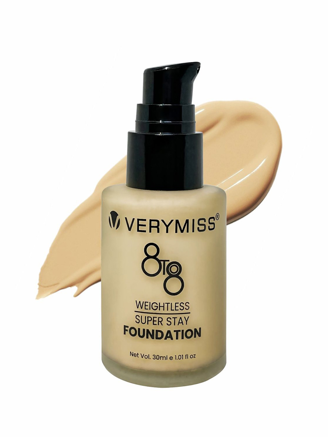 Verymiss 8 To 8 Weightless Super Stay Foundation - 30 ml - Ivory 111