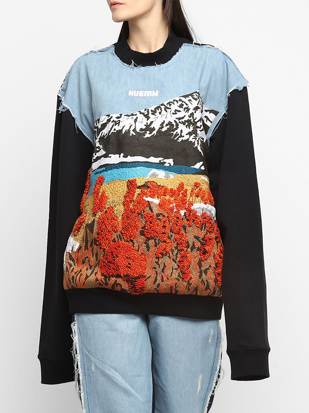 HUEMN Handcrafted Gold Fields Sweatshirt