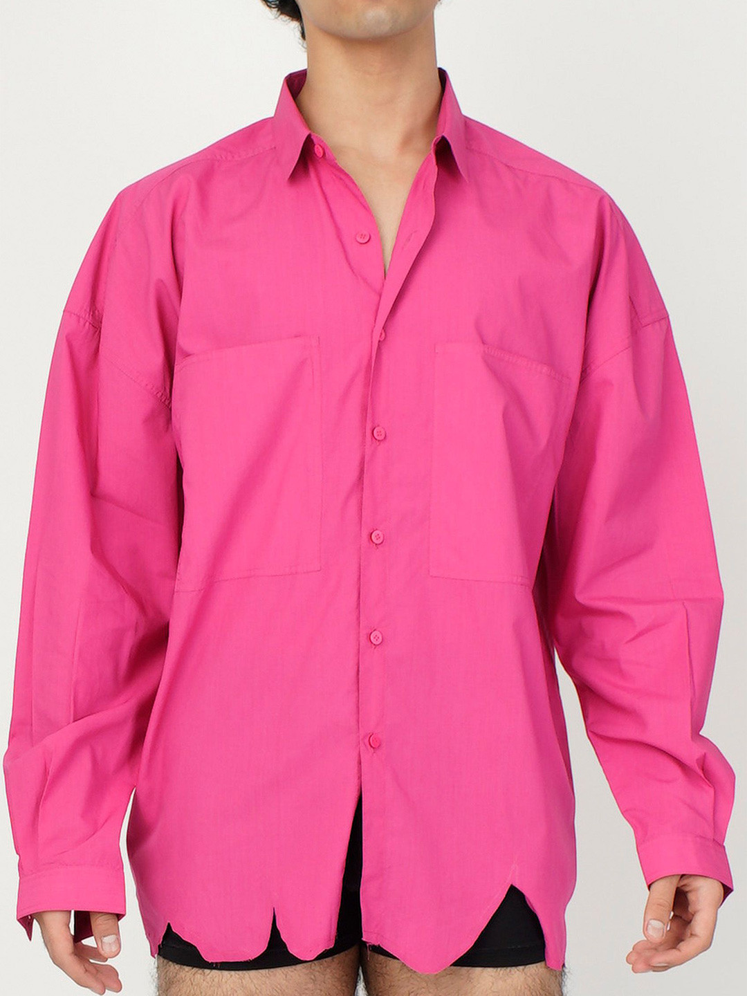 HUEMN Hot Pink Darwyn Shirt