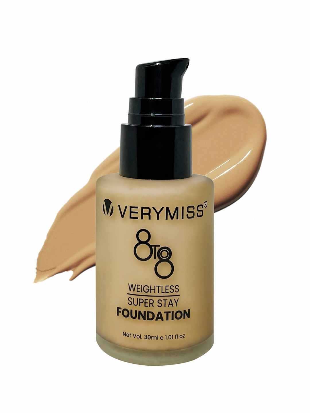 Verymiss 8 To 8 Weightless Super Stay Foundation - 30 ml - Shell 113