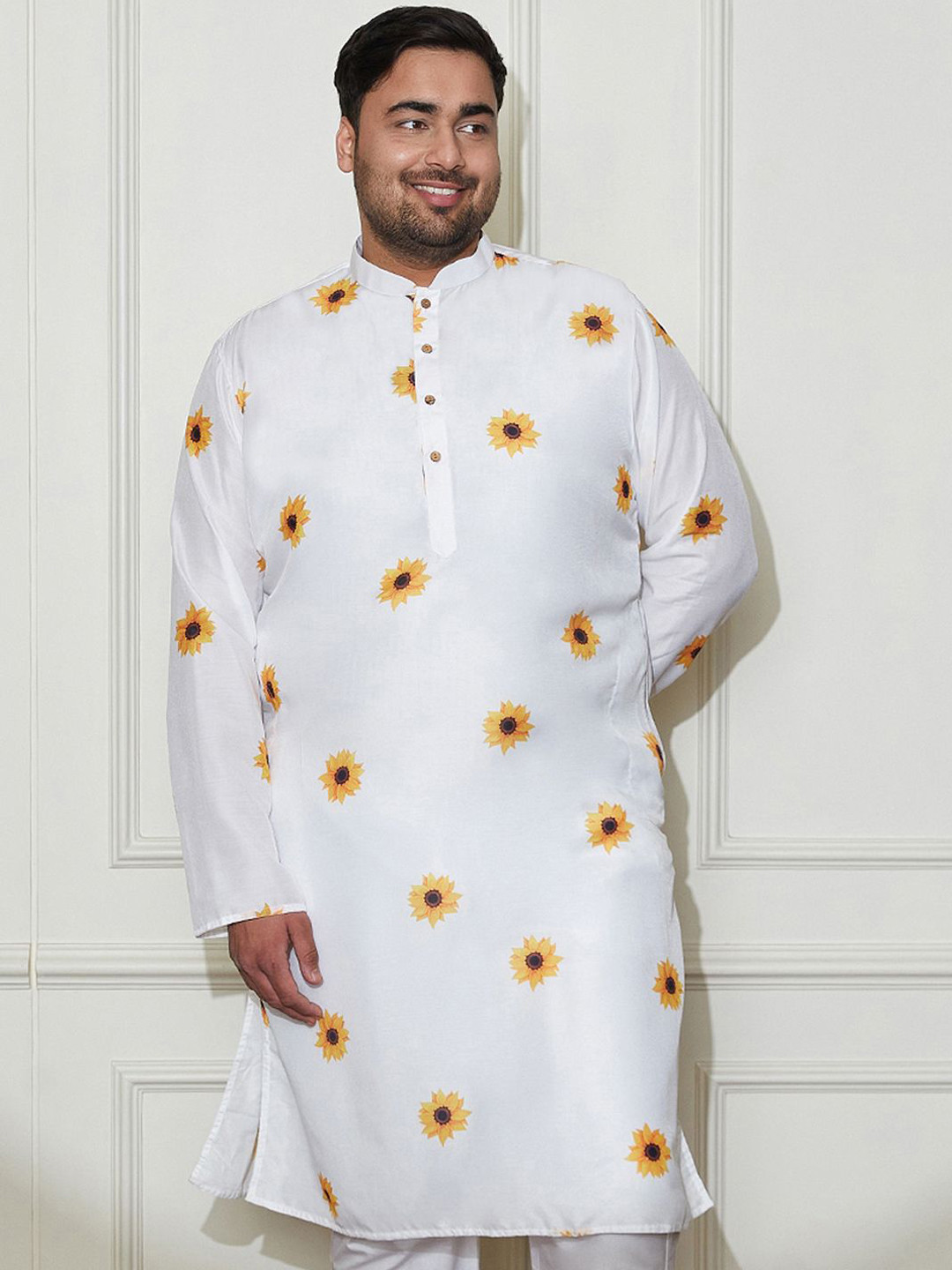 VASTRAMAY Men Quirky Printed Kurta