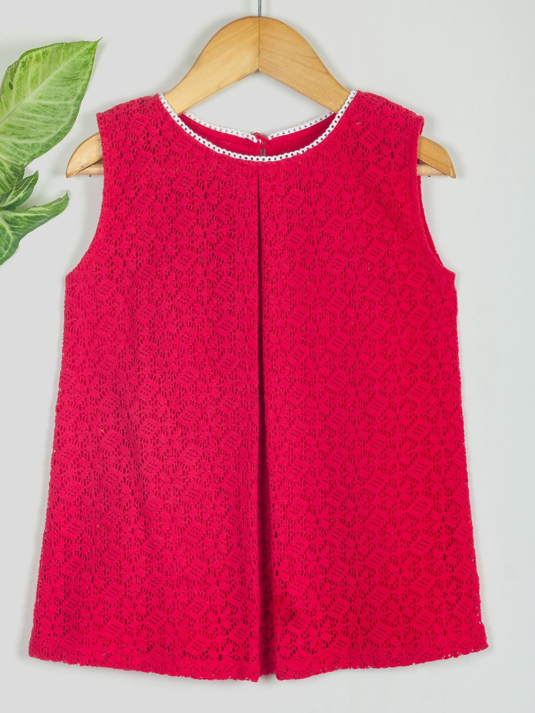 Tangerine Closet Lace Top