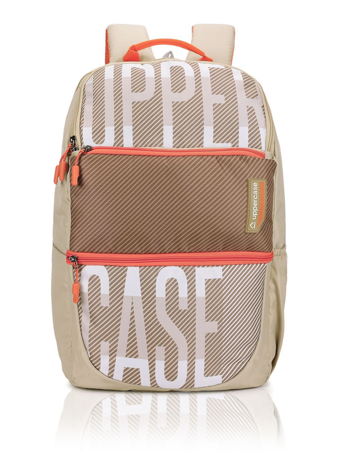uppercase Unisex Brand Logo Backpack