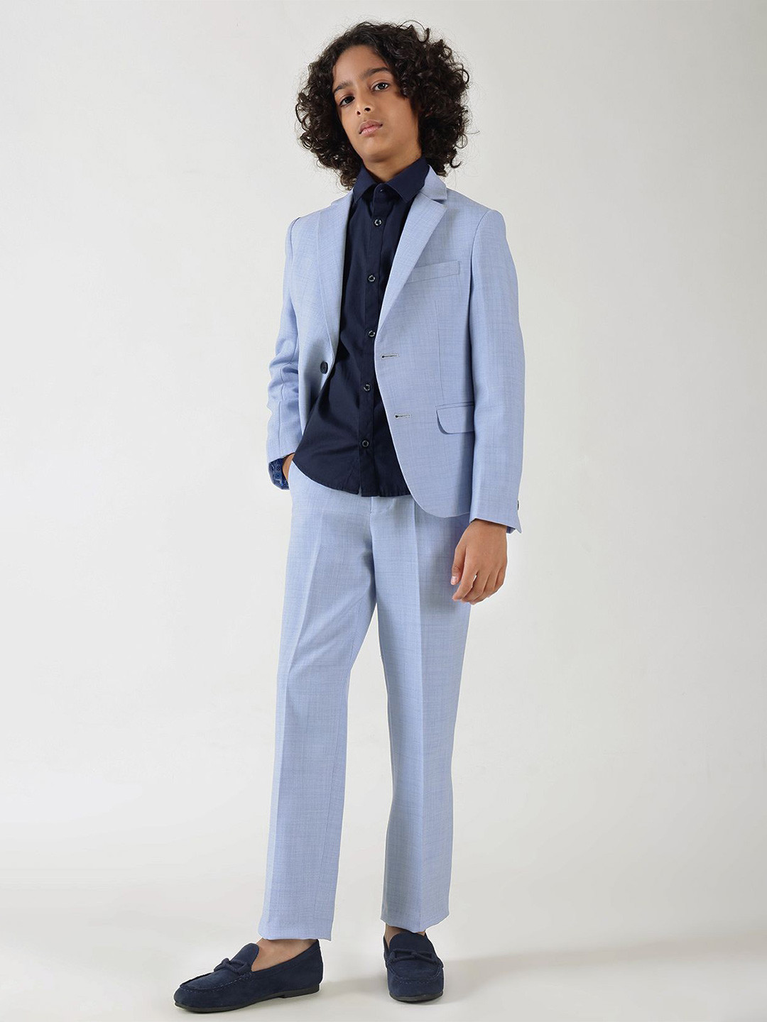 One Friday Boys Blazer & Pants Two-Piece Suits