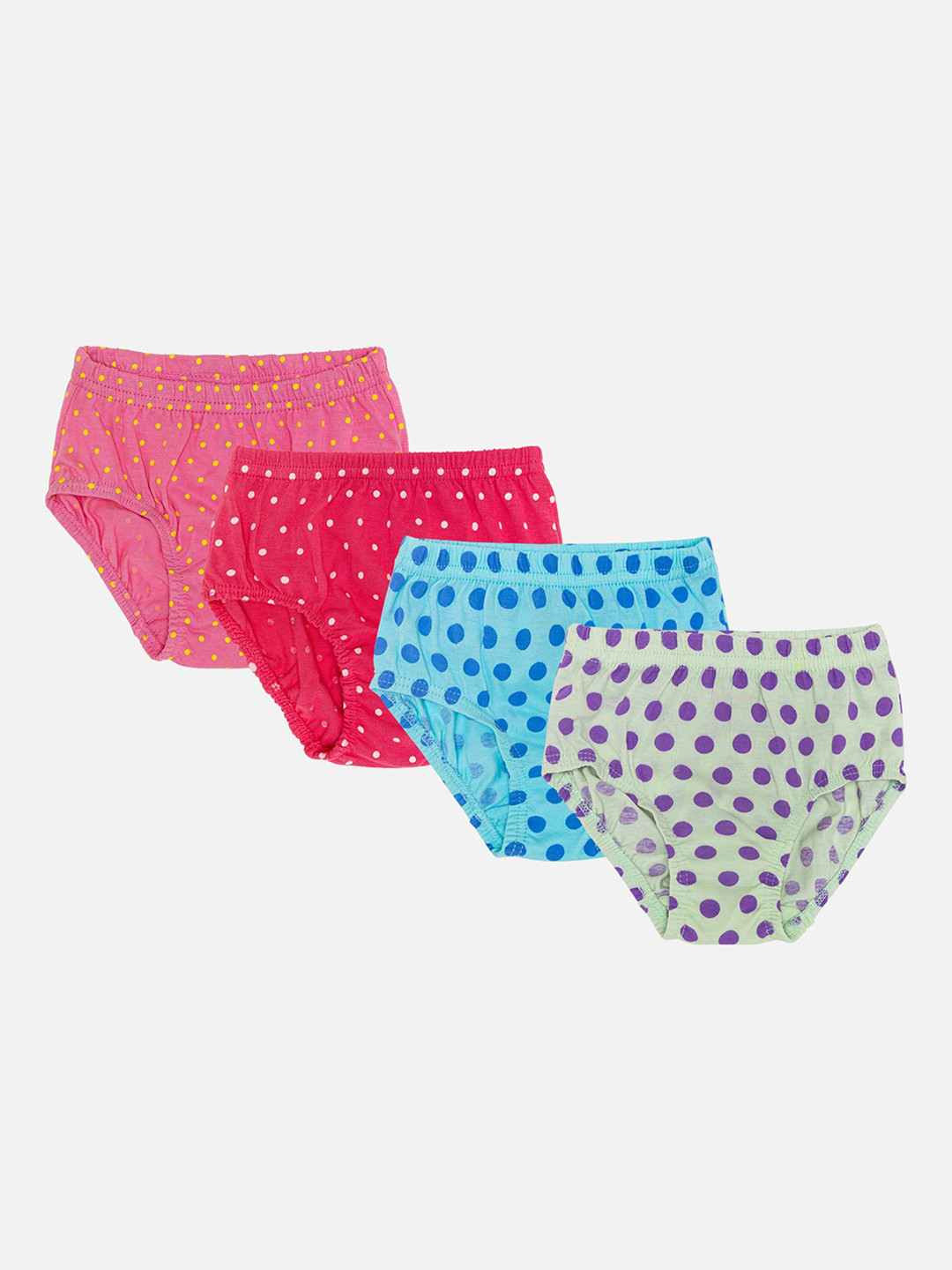 Bodycare Pack Of 4 Assorted Basic Briefs KIA9111-PK001