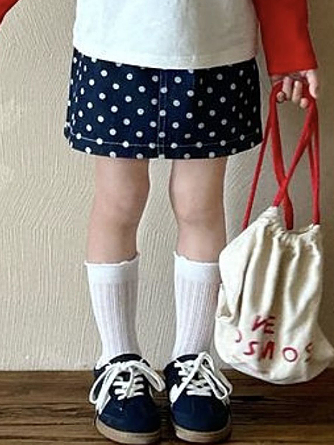 LULU & SKY Polka Print Skirt