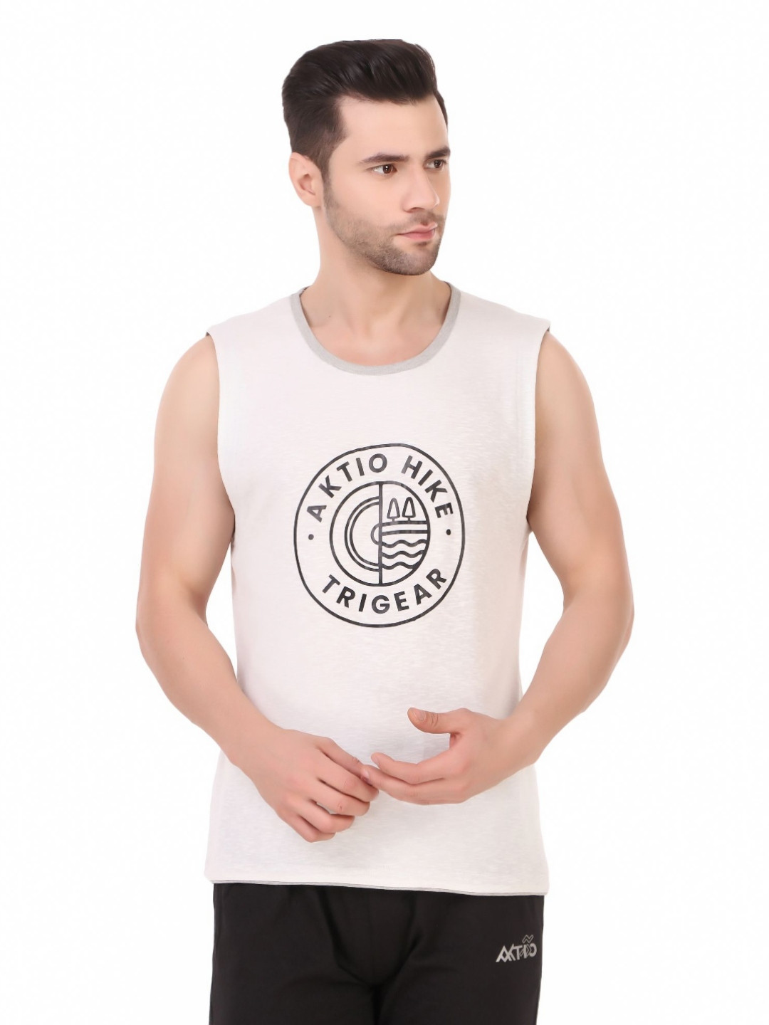 ALAKH HUB Men Raw Edge T-shirt