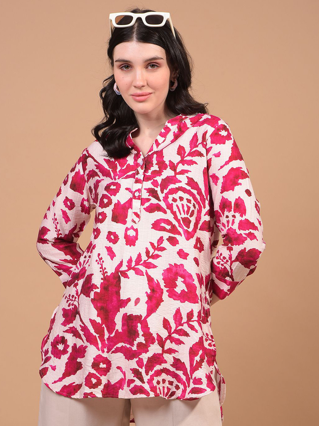 Crimsoune Club Print Top