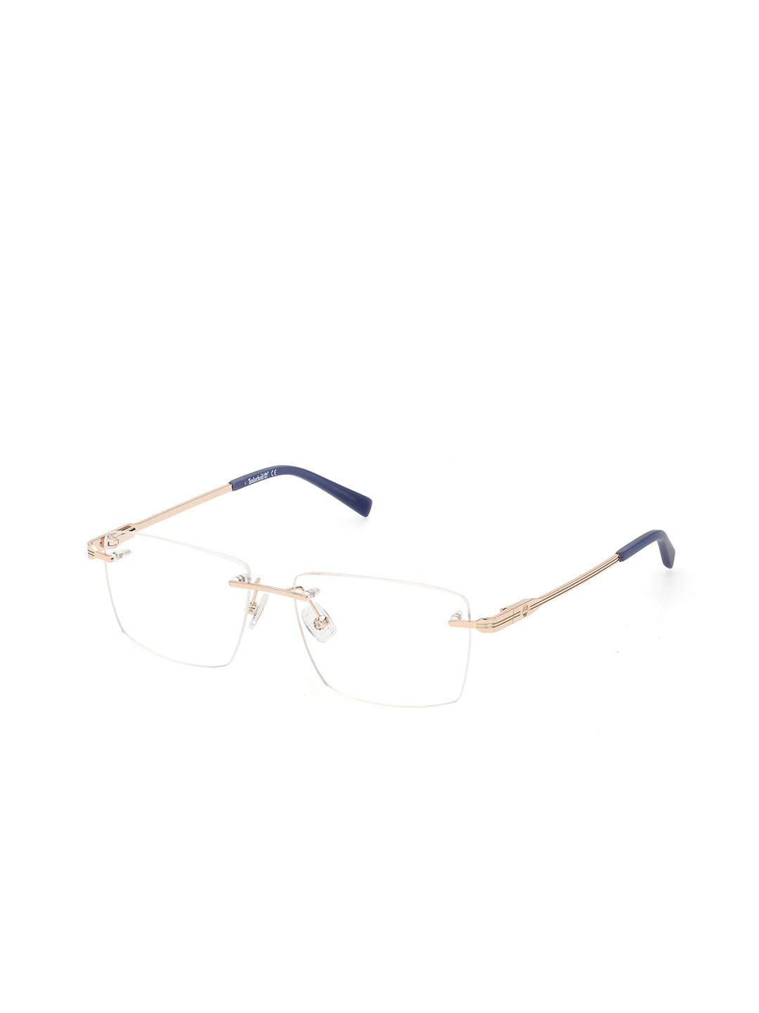 Timberland Men Metal Rimless Square Frames