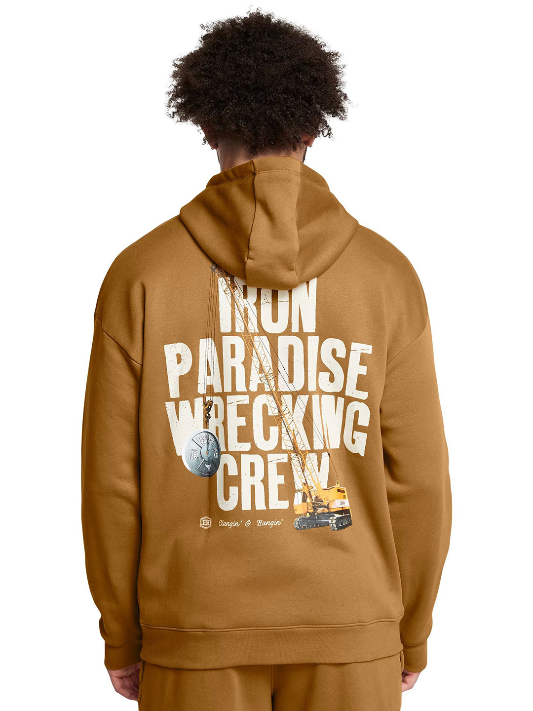 UNDER ARMOUR Men's Project Rock Icon Fleece Hoodie