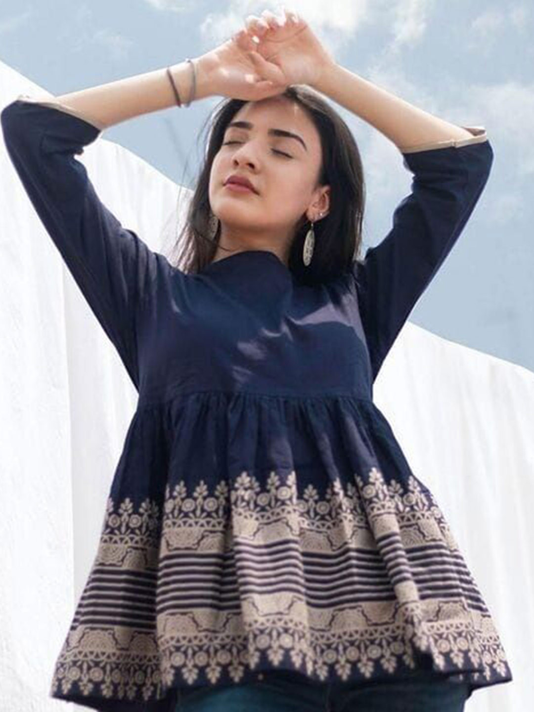 PALSIYA PRESENTS Print Top