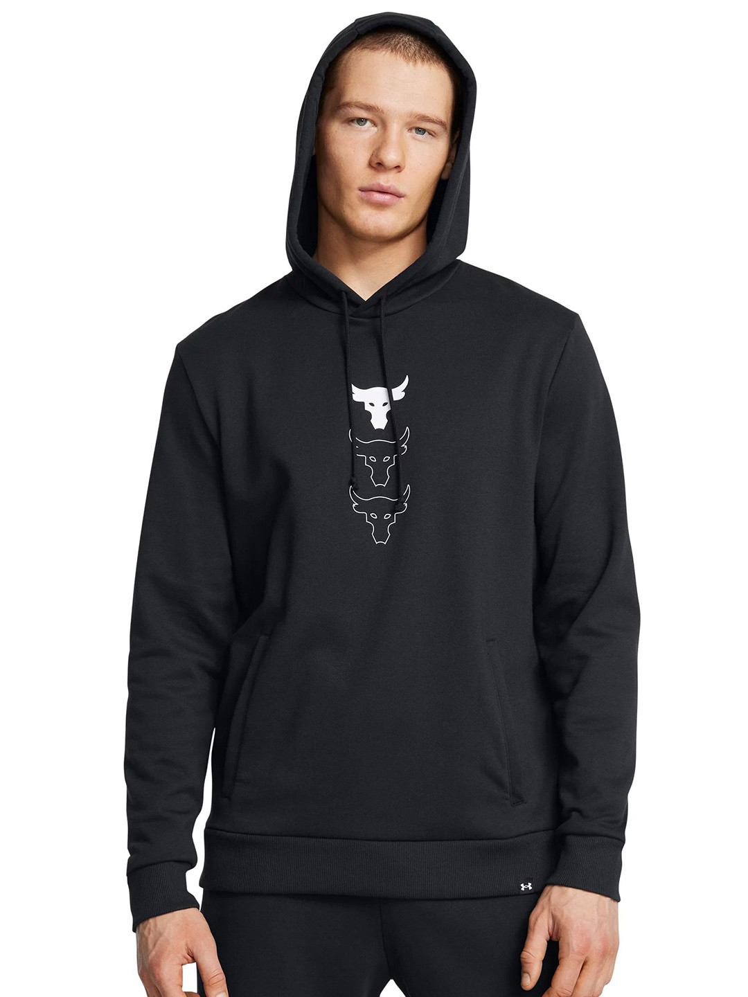 UNDER ARMOUR Men's Project Rock Rival Fleece Hoodie