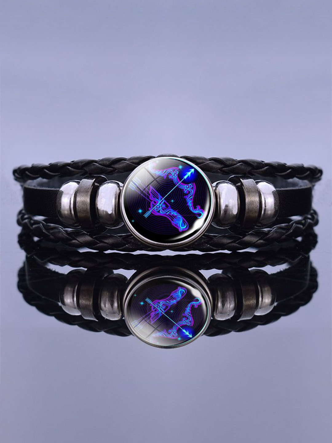 AGARWALPRODUCT Unisex Leather Handcrafted Bracelet