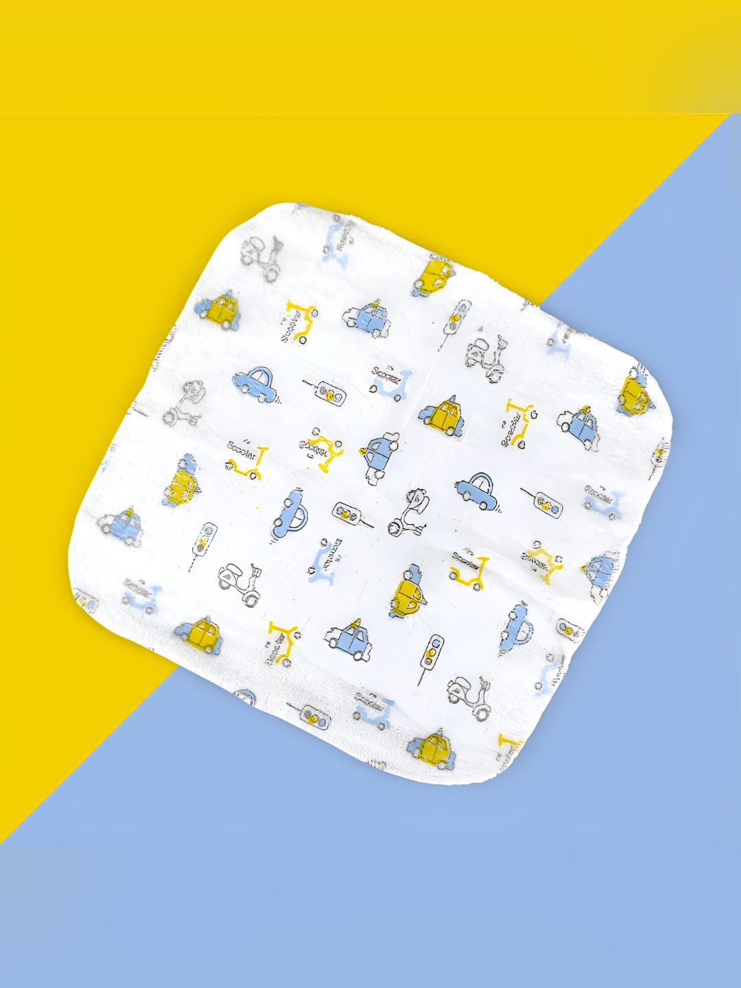 Nuluv Boys 6-Pcs Printed Baby Napkins