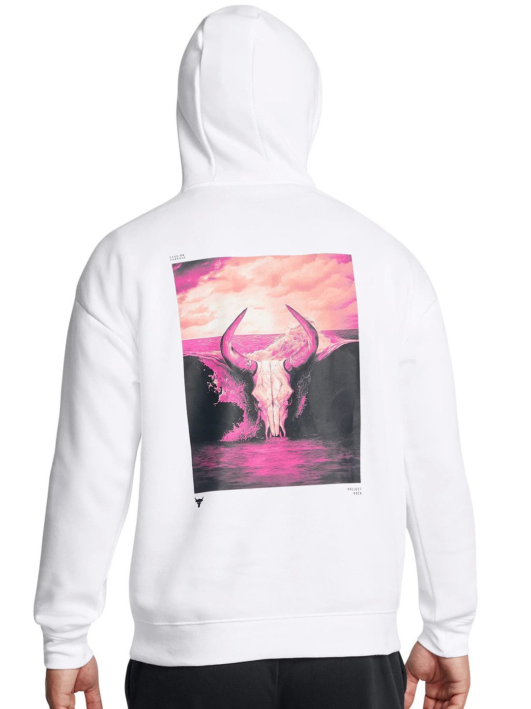 UNDER ARMOUR Men's Project Rock Icon Fleece Hoodie