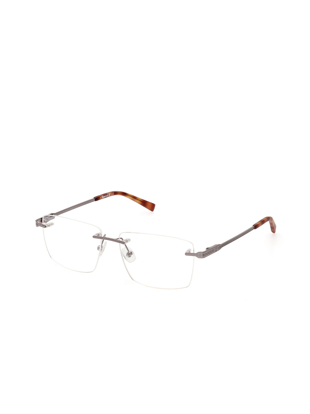 Timberland Men Metal Rimless Square Frames