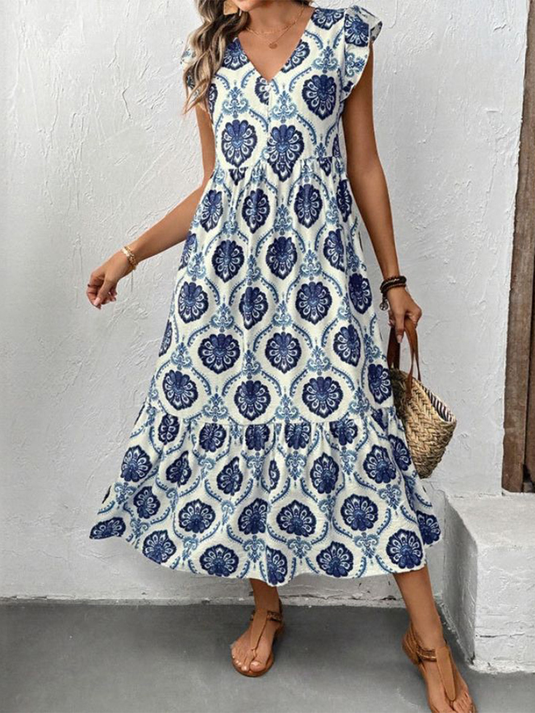 Routes by All About You Linen Maxi Dress