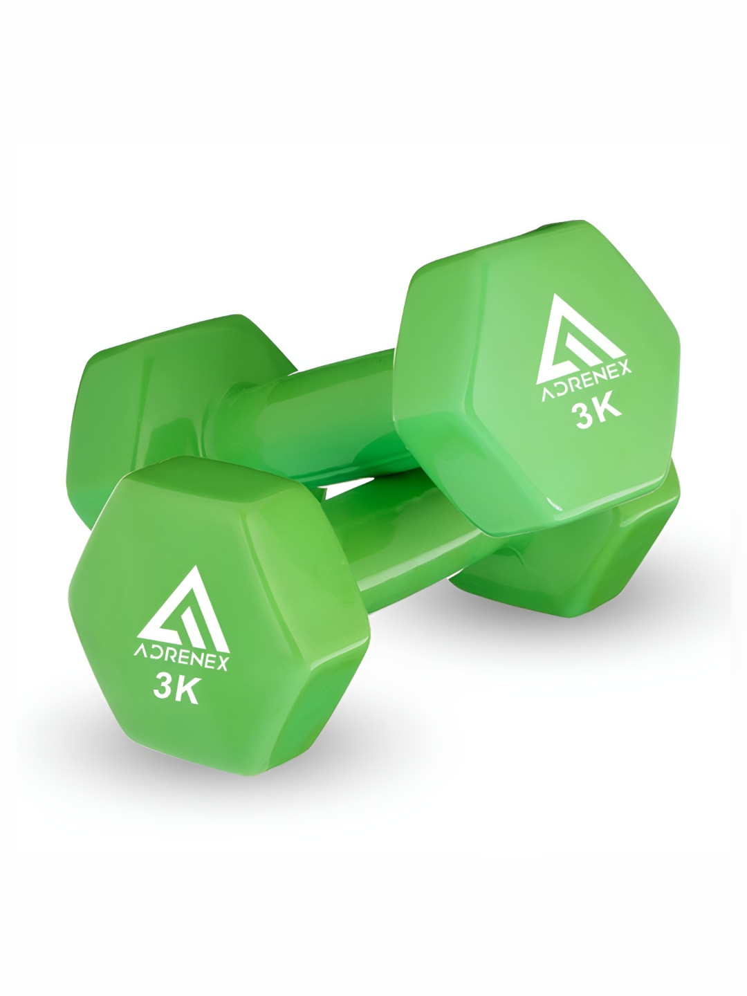 ADRENEX Set Of 2 Fixed Weight Dumbbell -3 Kg Each