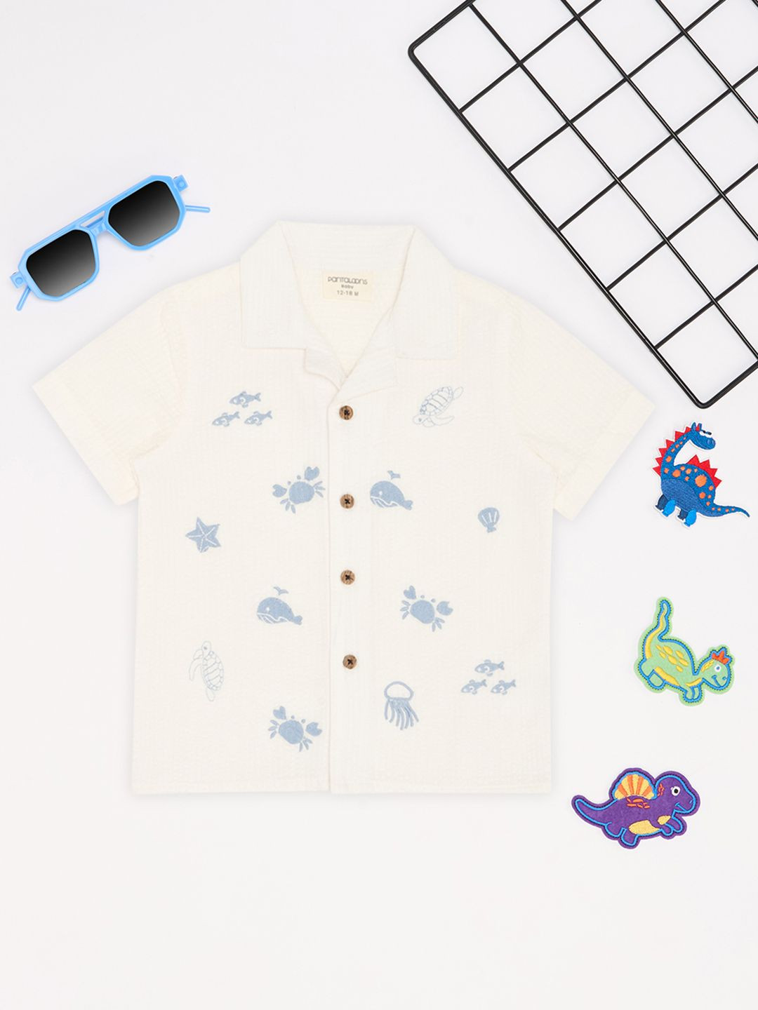 Pantaloons Baby Boys Casual Shirt