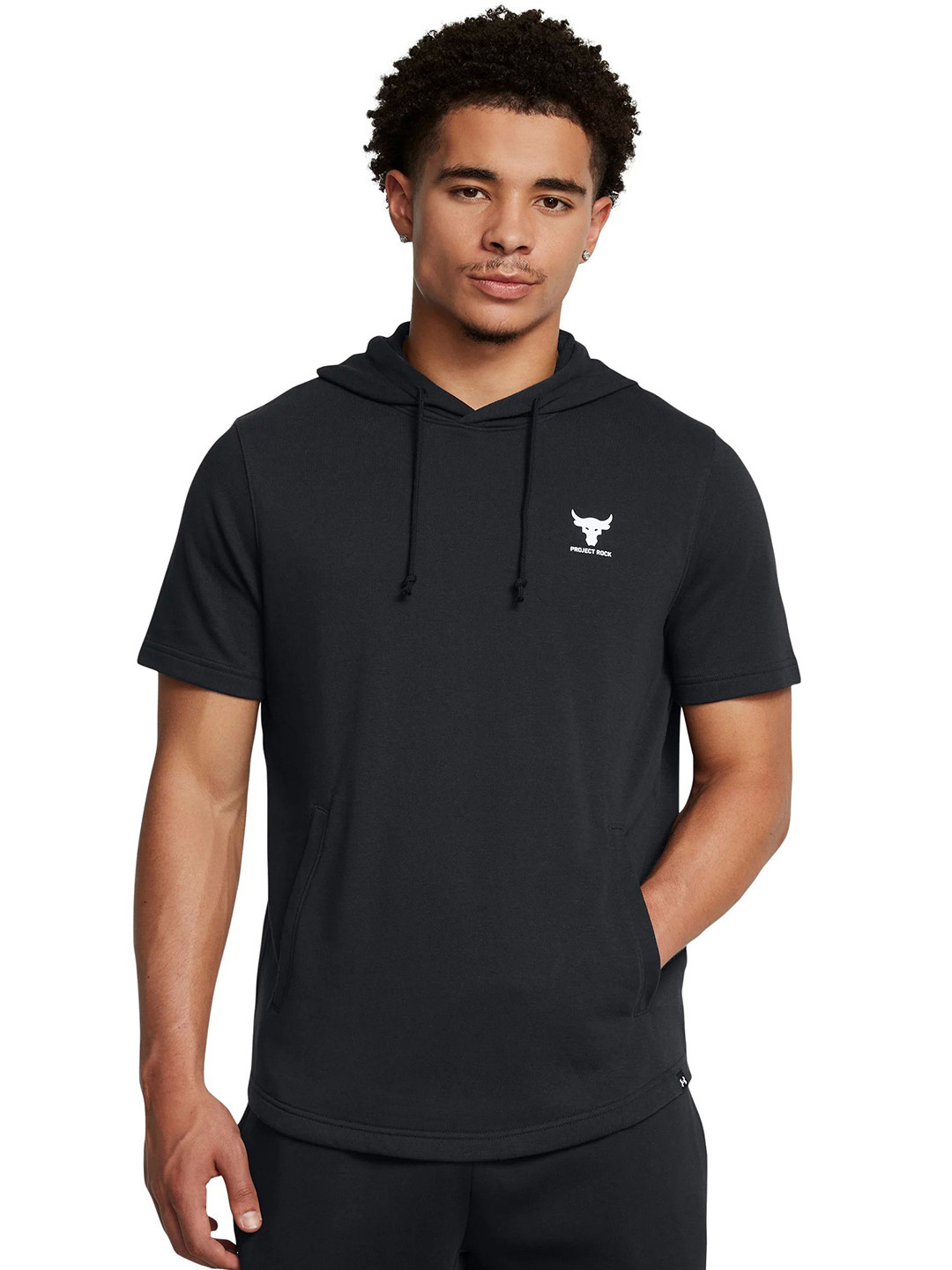 UNDER ARMOUR Printed Short Sleeve Hoodie