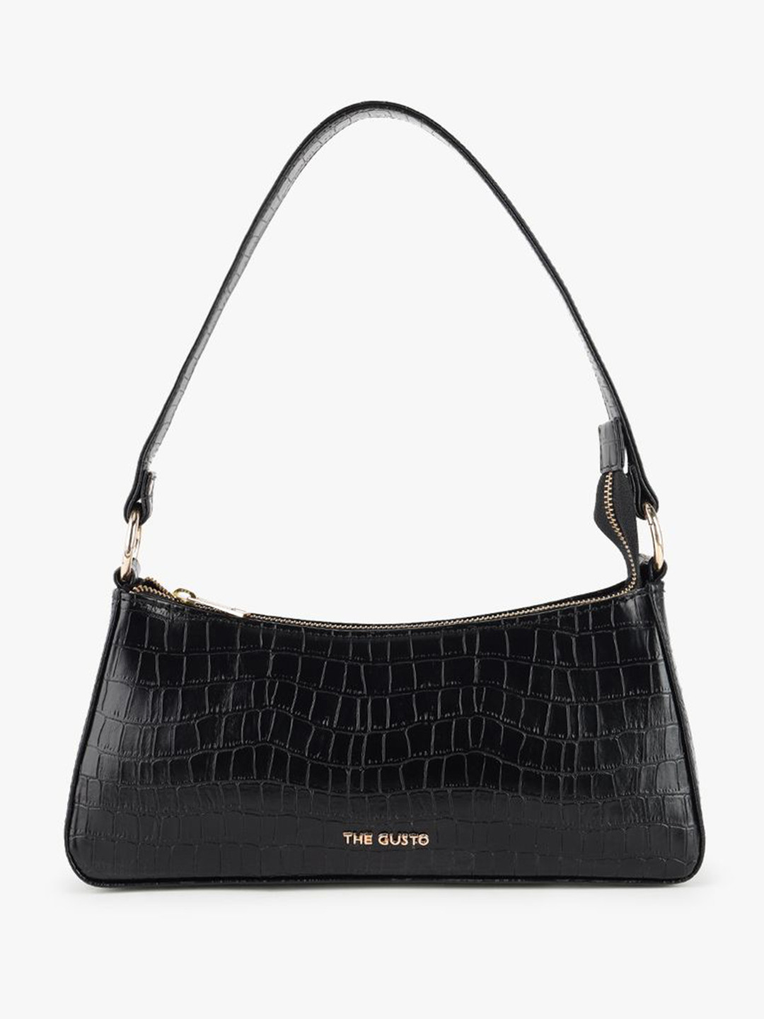 THE GUSTO Textured Bowling Shoulder Bag with Tasselled