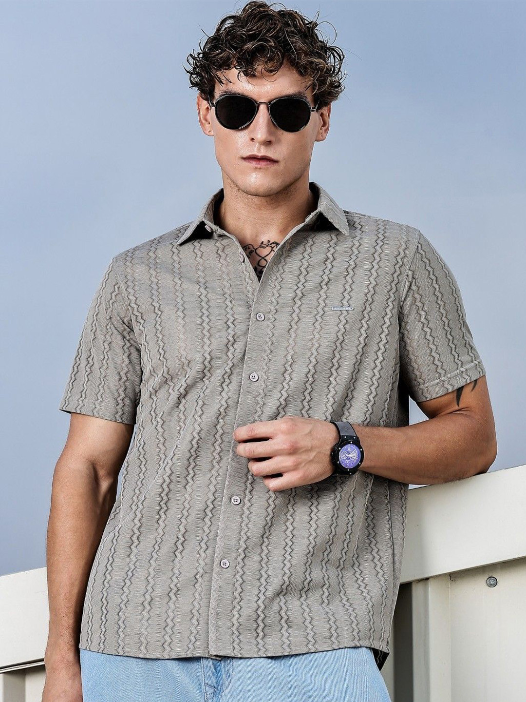 Parcel Yard Men Premium Party Shirt