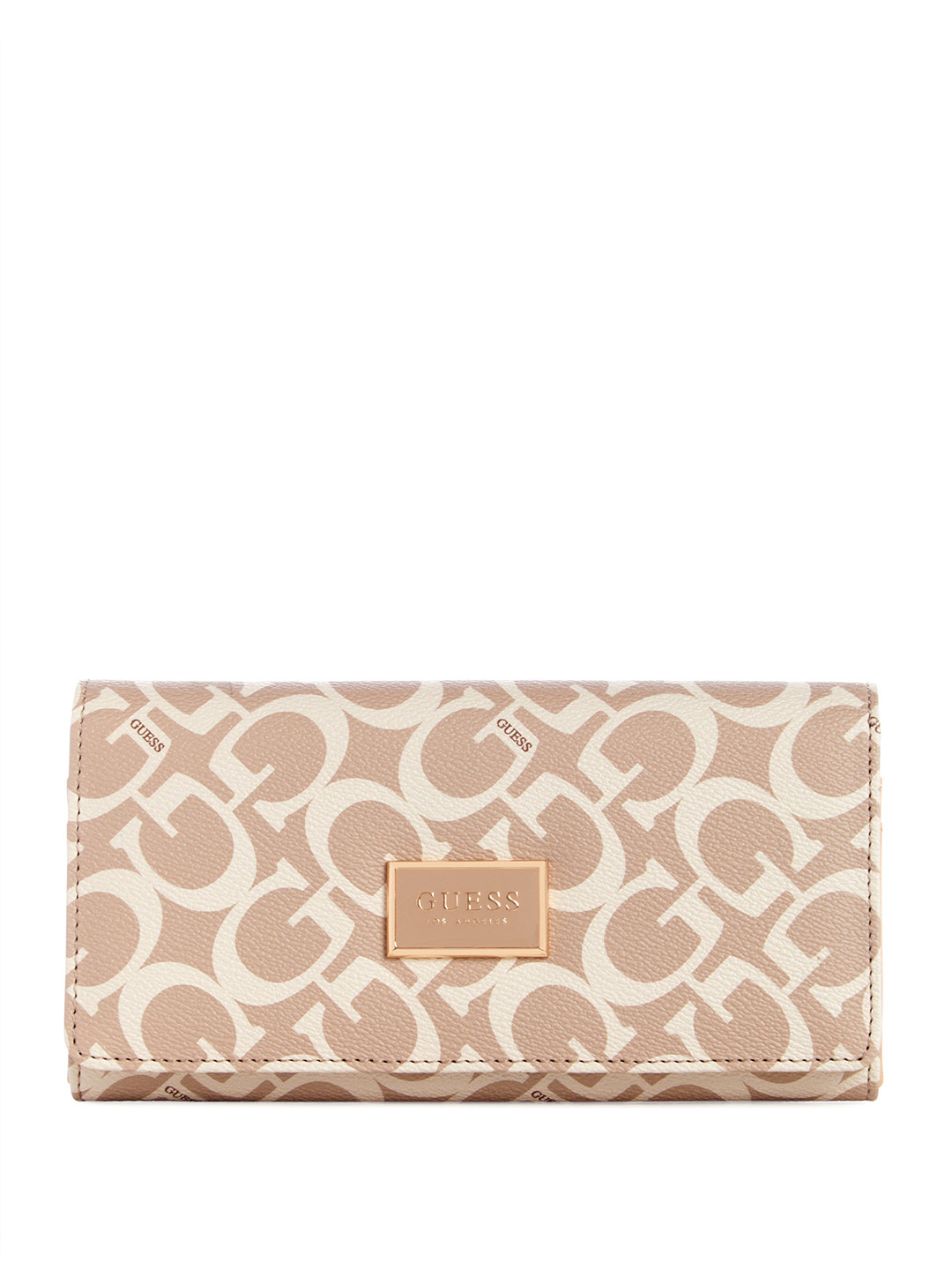 GUESS Women Brand Logo Printed Envelope Wallet