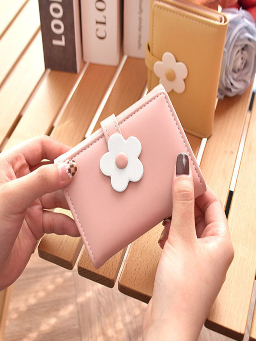 Palay Women Floral PU Card Holder