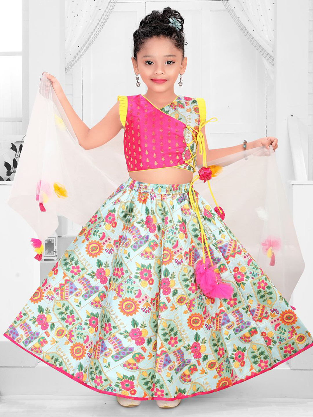 Pragya Exclusive Girls Ready to Wear Lehenga & Blouse With Dupatta