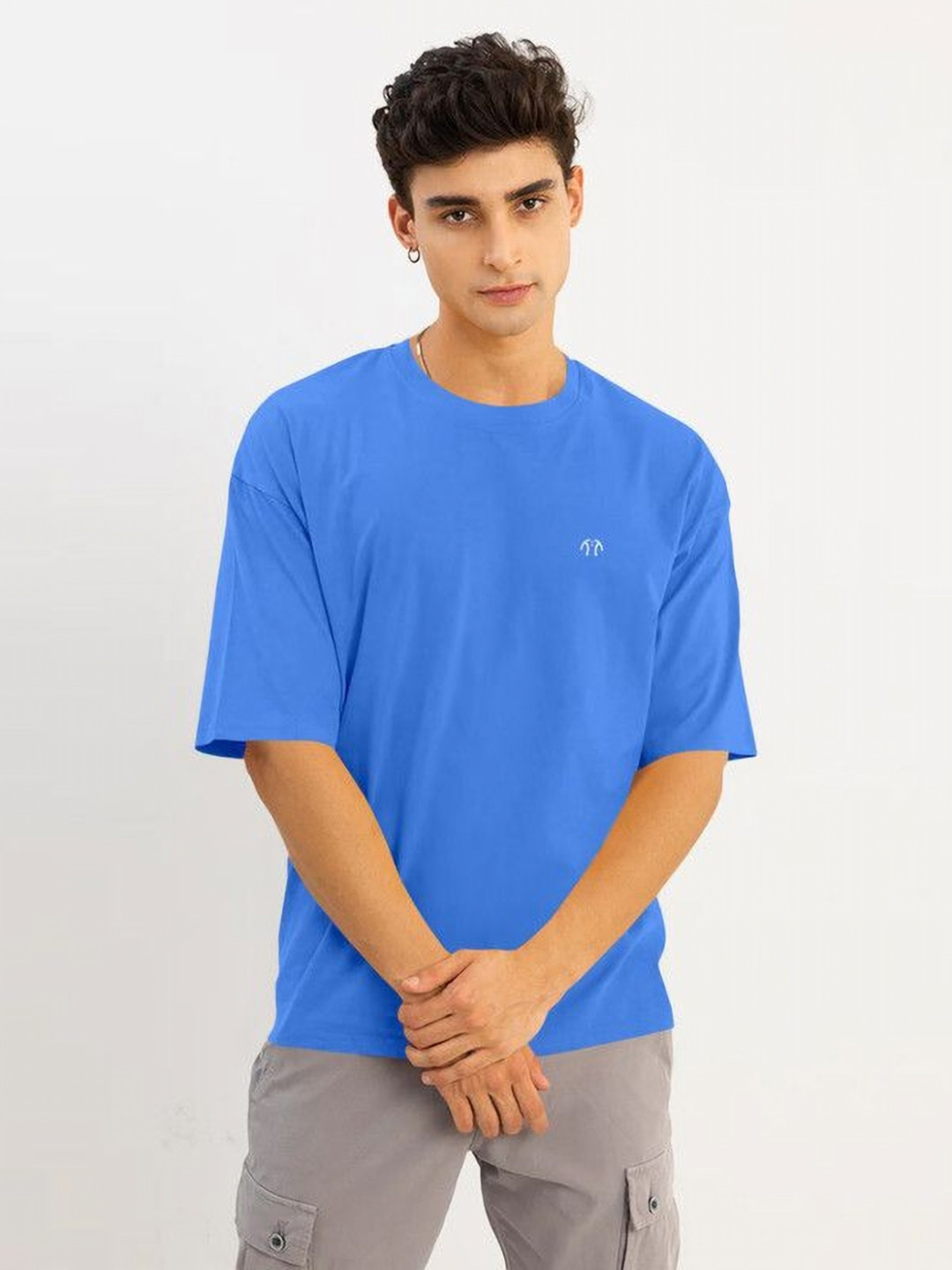 Triptee Men Printed Raw Edge T-shirt