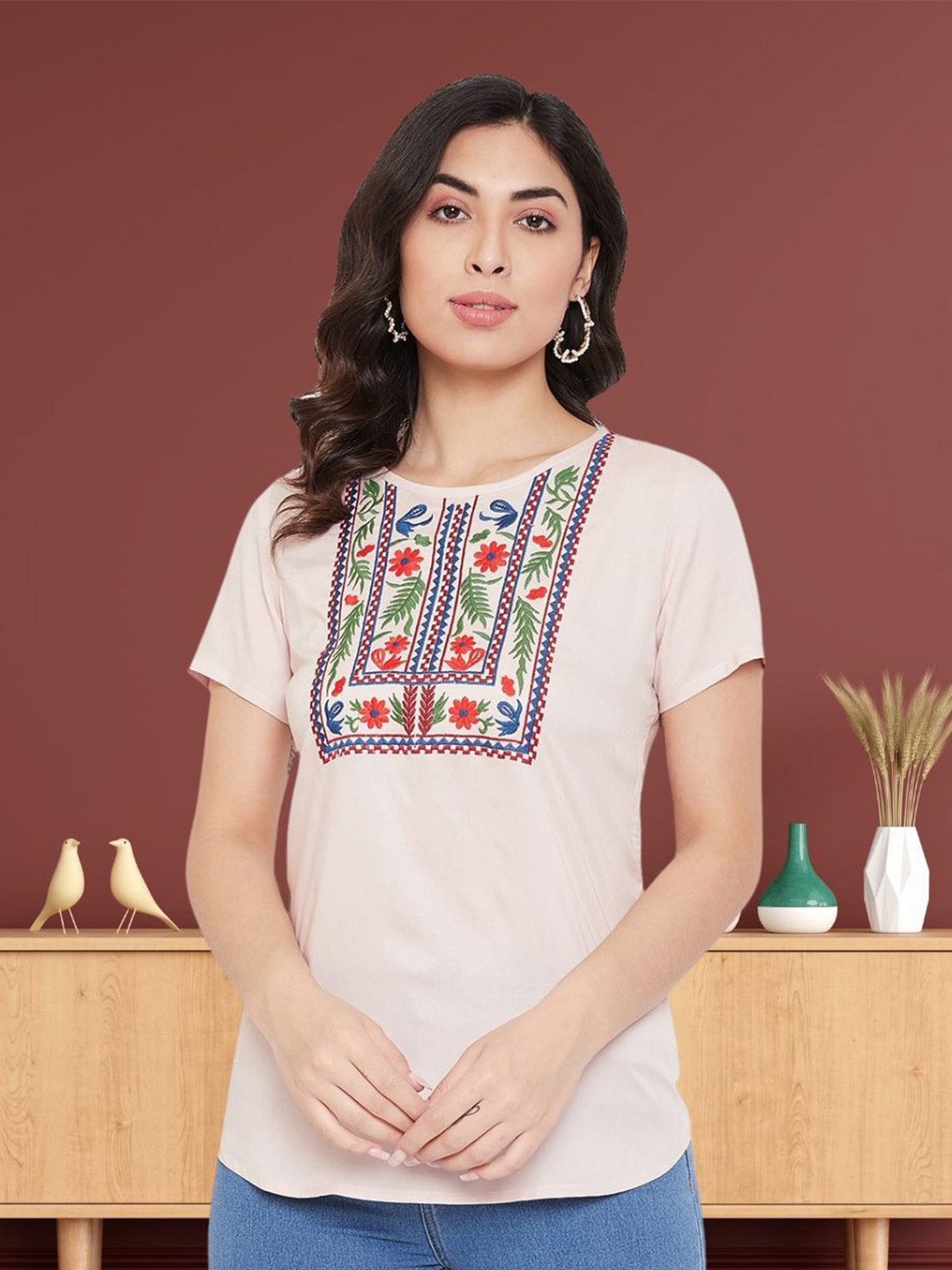 DressBerry Embroidered Top