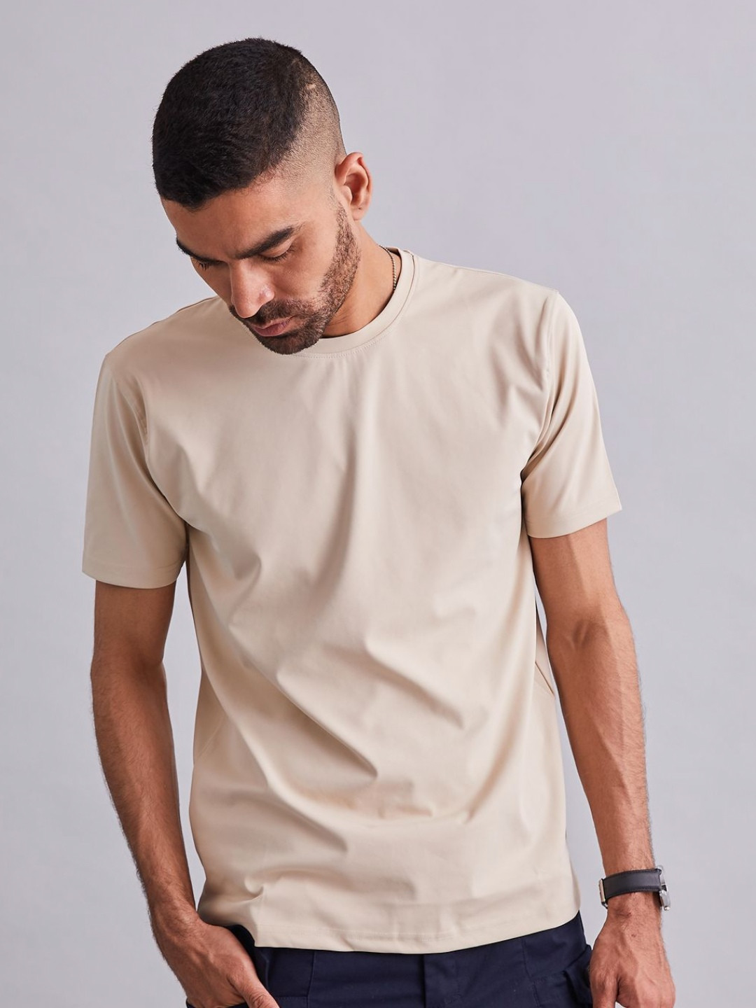 MOUNTMILLER Men's Durafit Torso Short Sleeve Round Neck Sports T-Shirt