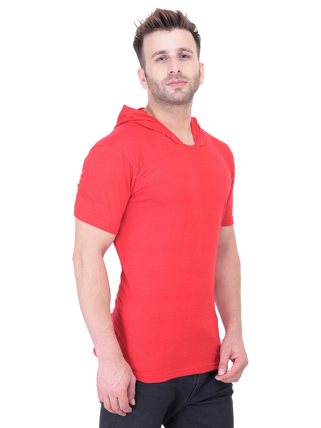 BI FASHION Men V-Neck T-shirt