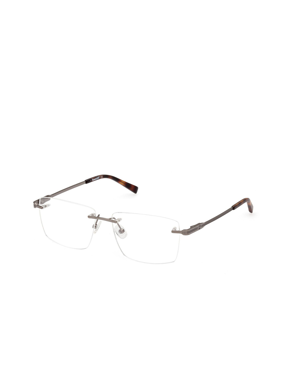 Timberland Men Metal Rimless Square Frames