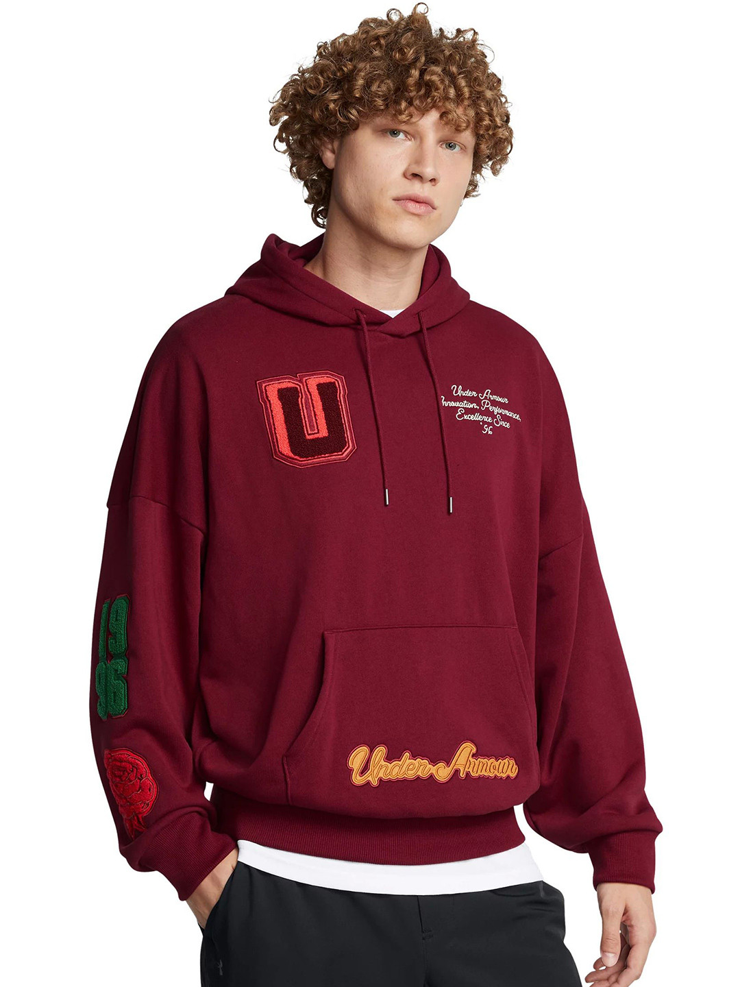 UNDER ARMOUR Printed Oversized Hoodie