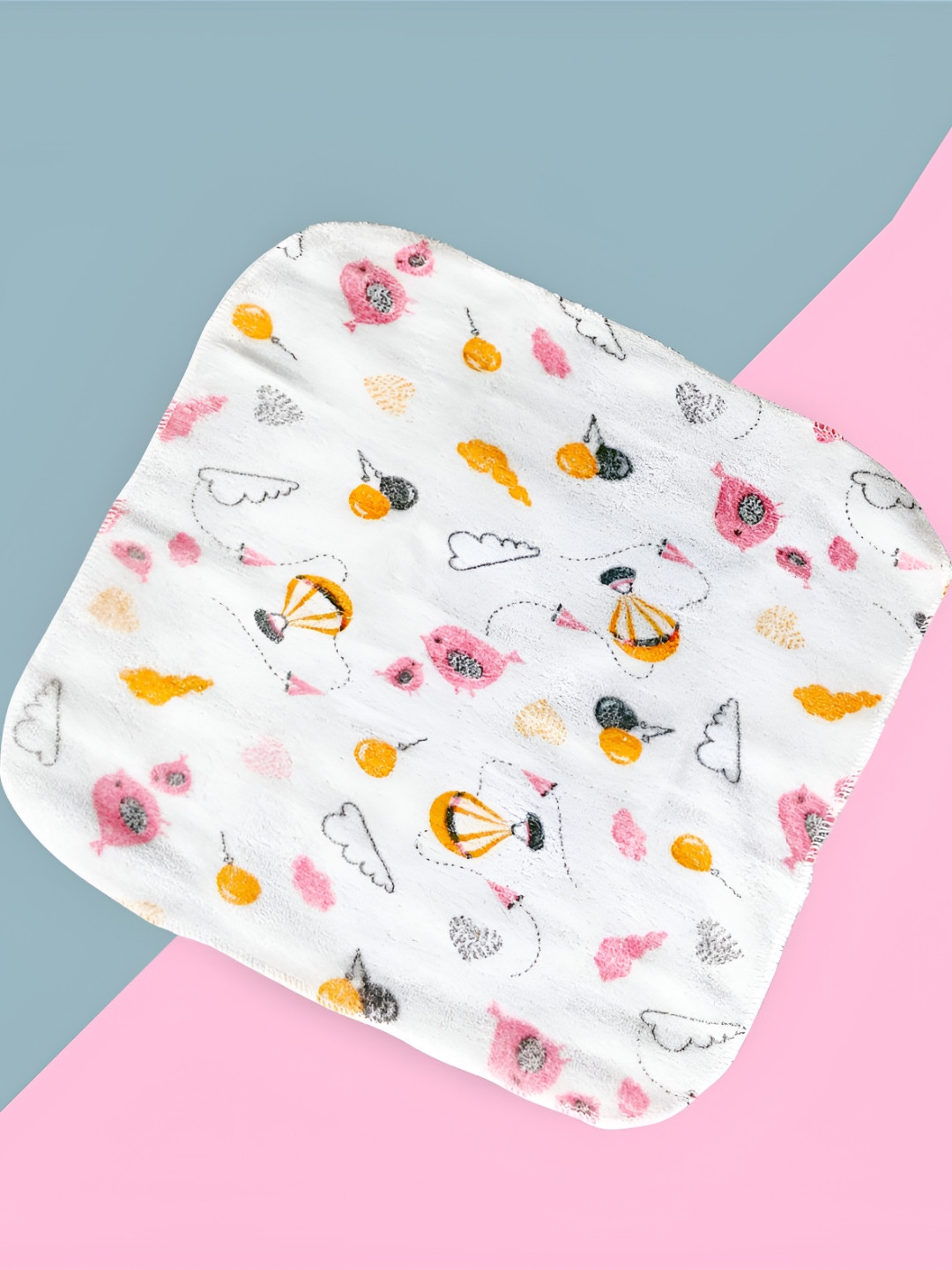 Nuluv 6Pcs Printed Baby Napkins