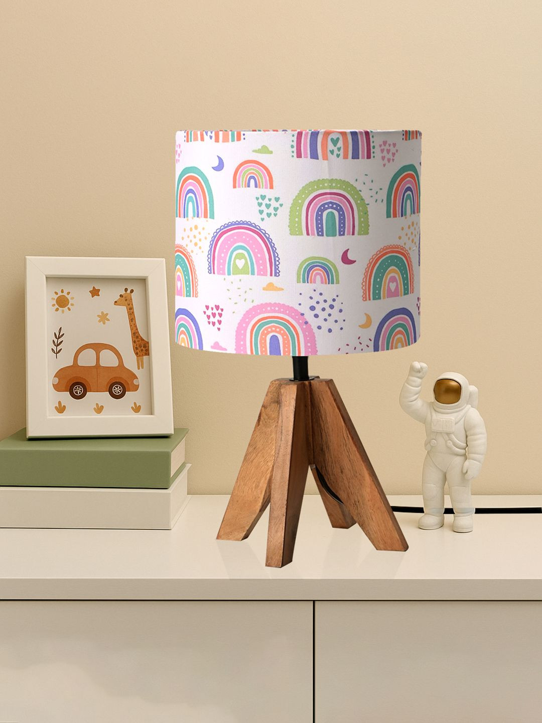 Kuber Industries Table Lamp Home Decor Bedside Light for Kids Room Desk Light Lamp