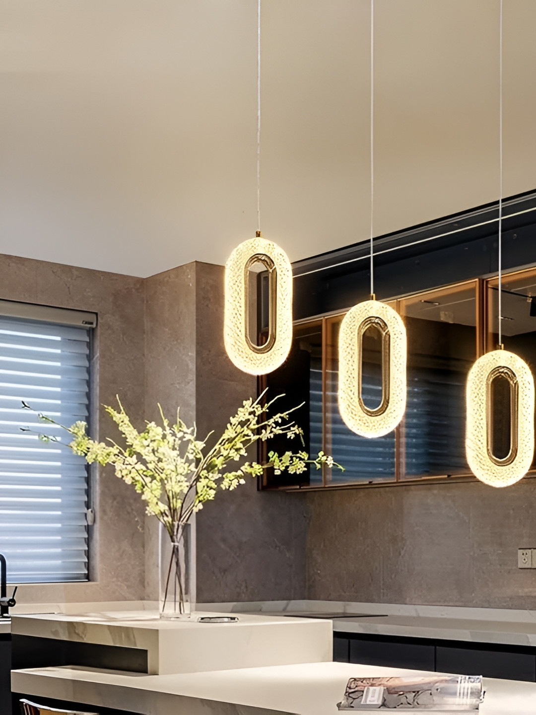 KINIS Modern and Unique Style Pendant Lamp/Hanging Light/Ceiling Lamp/Jhoomar/Chandelier