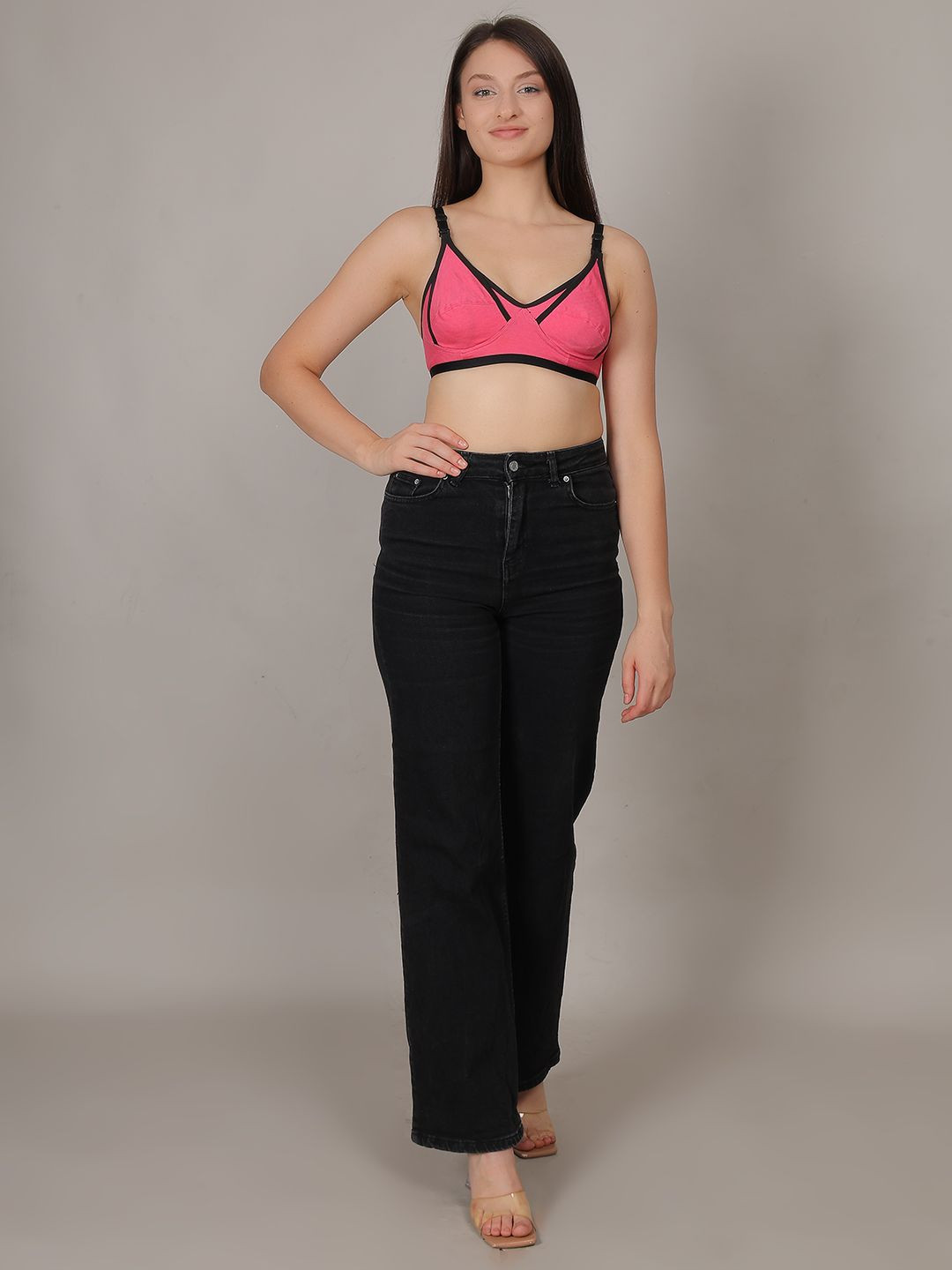 Fabme Women Maternity Cut and Sew Full Coverage Bra