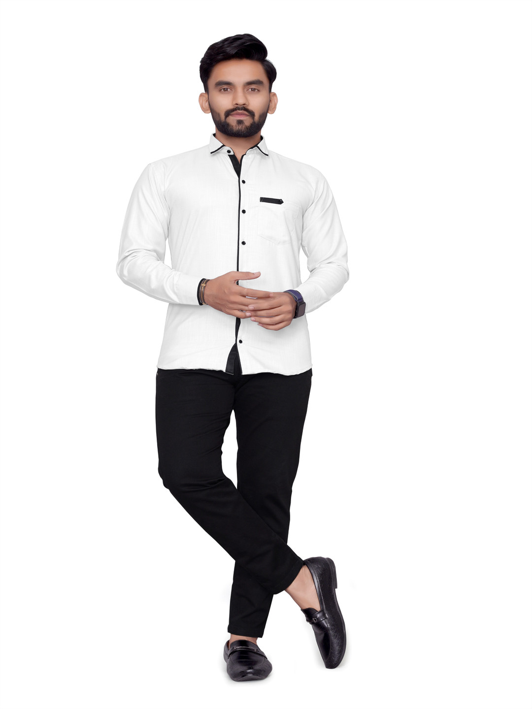 MAN'S SUITUP Men Classic Casual Shirt