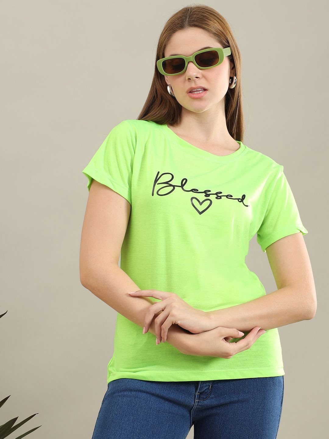 bearbrother Typography Printed Round Neck Dri-Fit Technology T-shirt