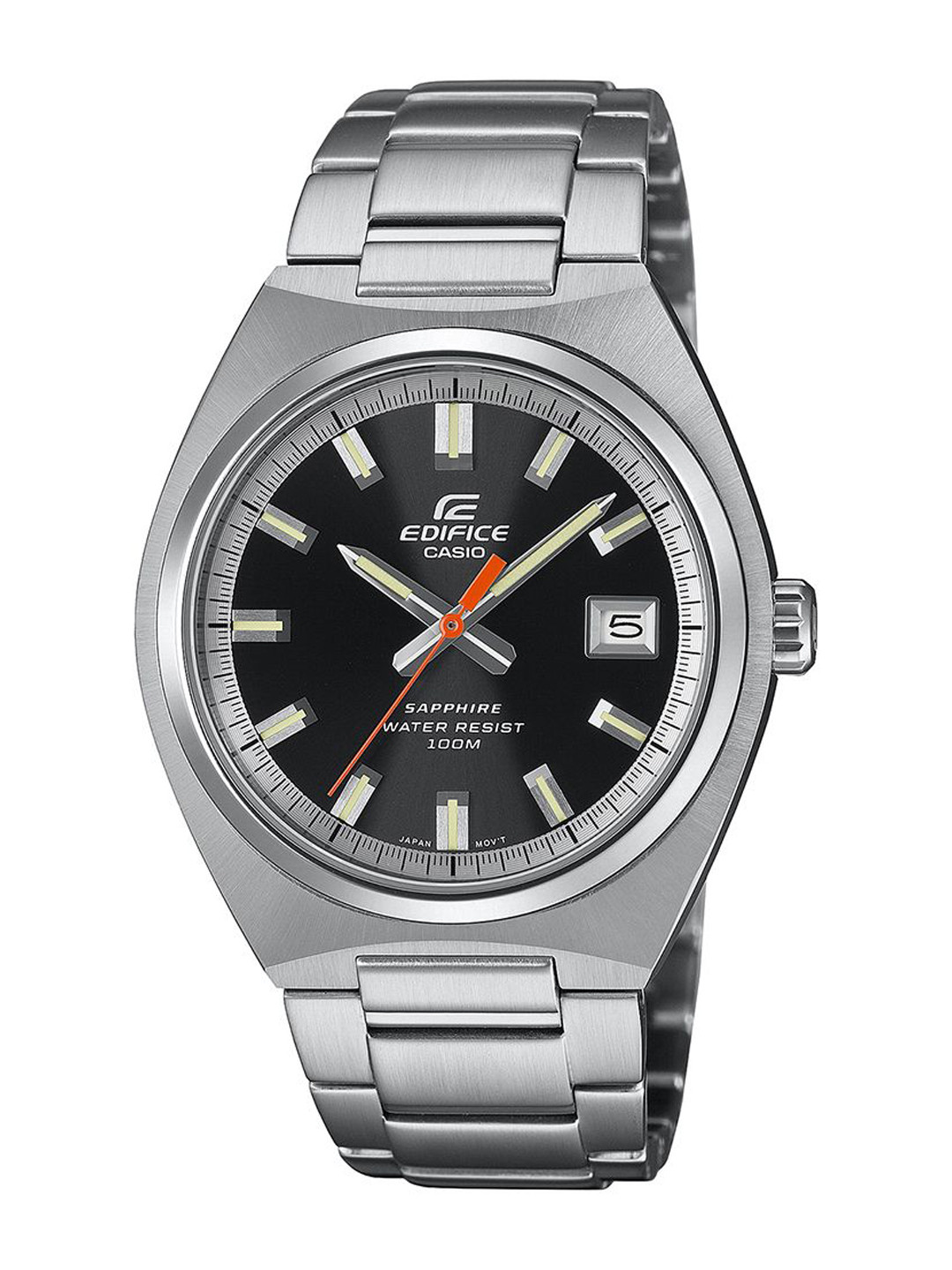 CASIO Men Dial & Stainless Steel Cuff Straps Analogue Chronograph Watch ED652