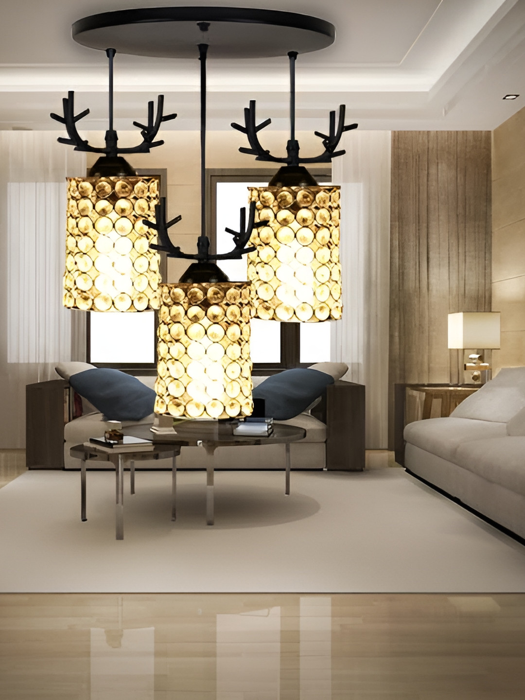 KINIS Textured Quirky Ceiling Lamp