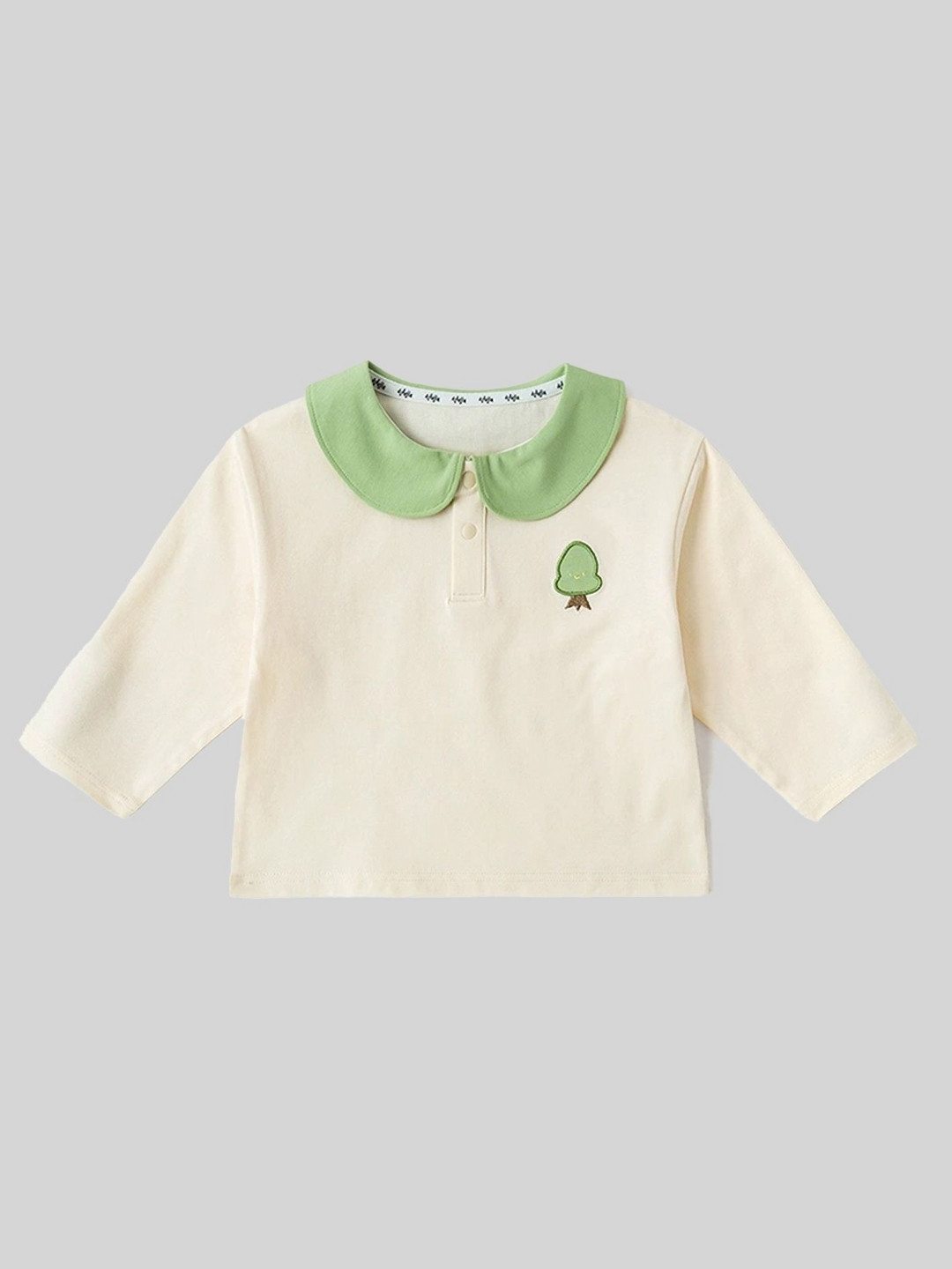 LULU & SKY Girls Peter Pan Coller Regular Fit  T-shirt