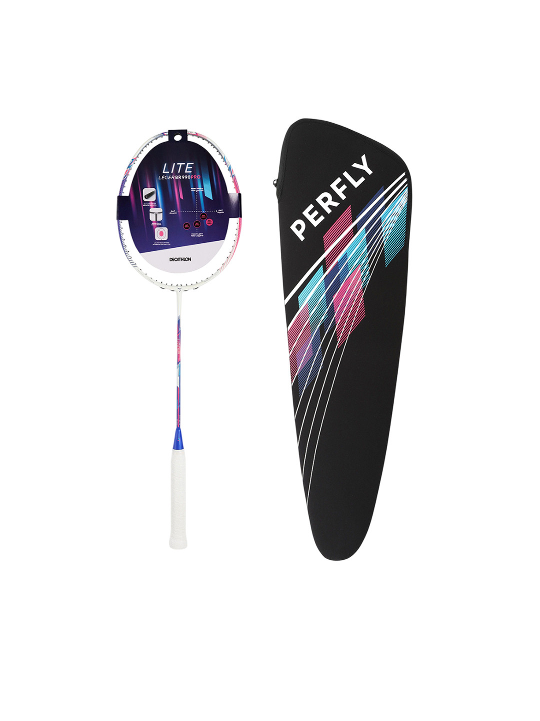 Decathlon Perfly Super-Slim Br Lite 990 Pro Badminton Racquet