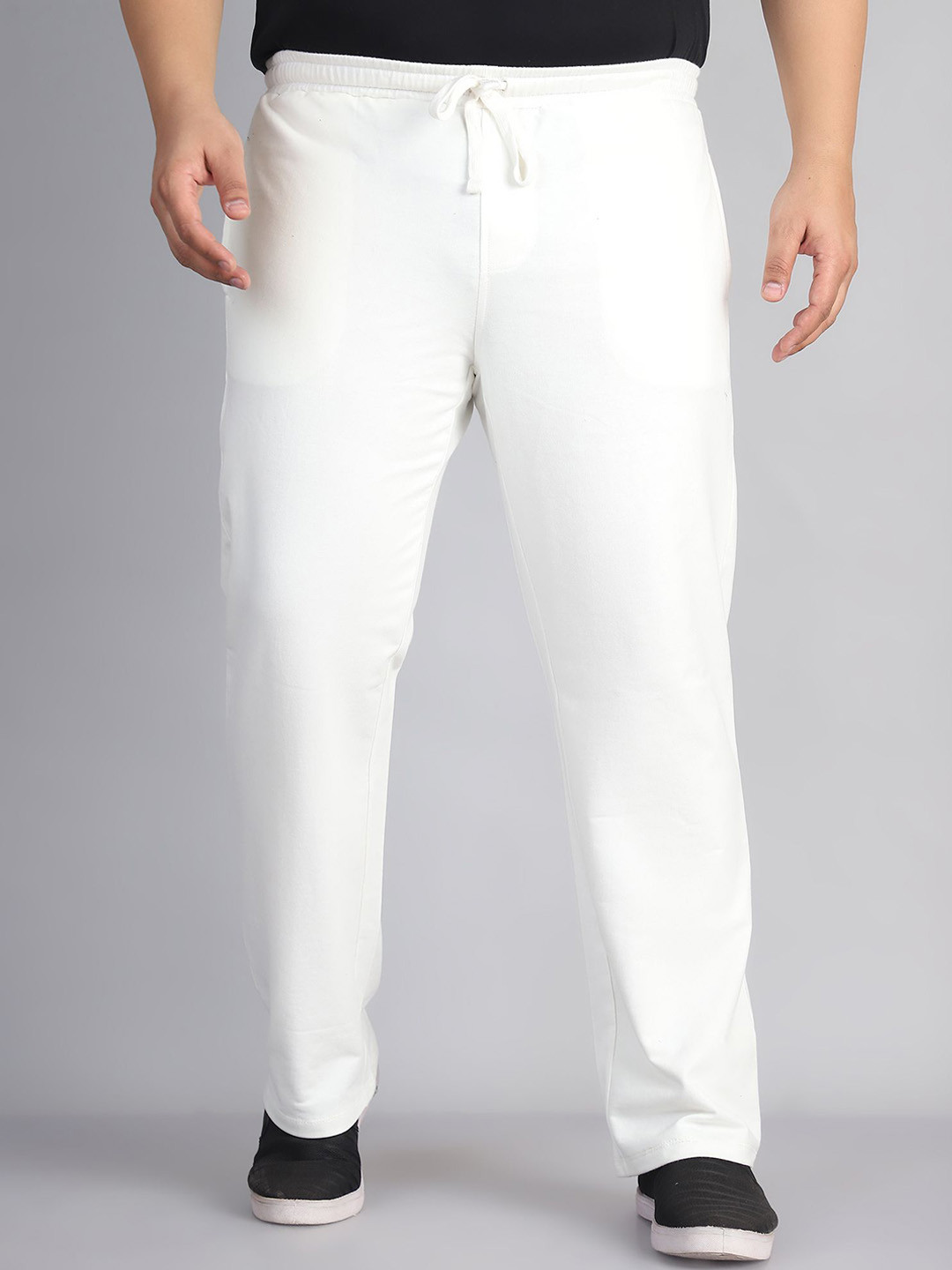 Moonaa Fashion Men Cotton Mid Rise Track Pants