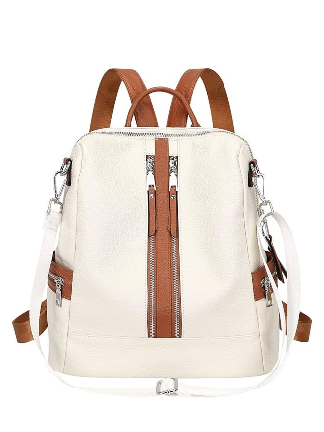 K.B.SALES Women Embroidered Backpack with Earphone Gate