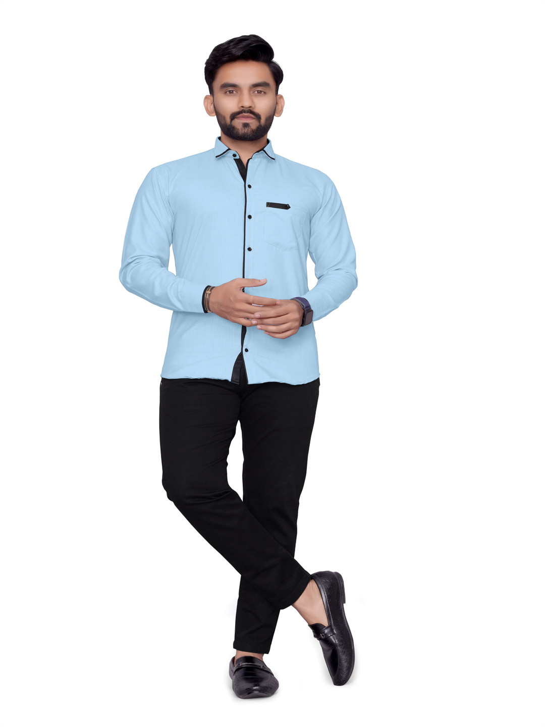 MAN'S SUITUP Men Classic Casual Shirt
