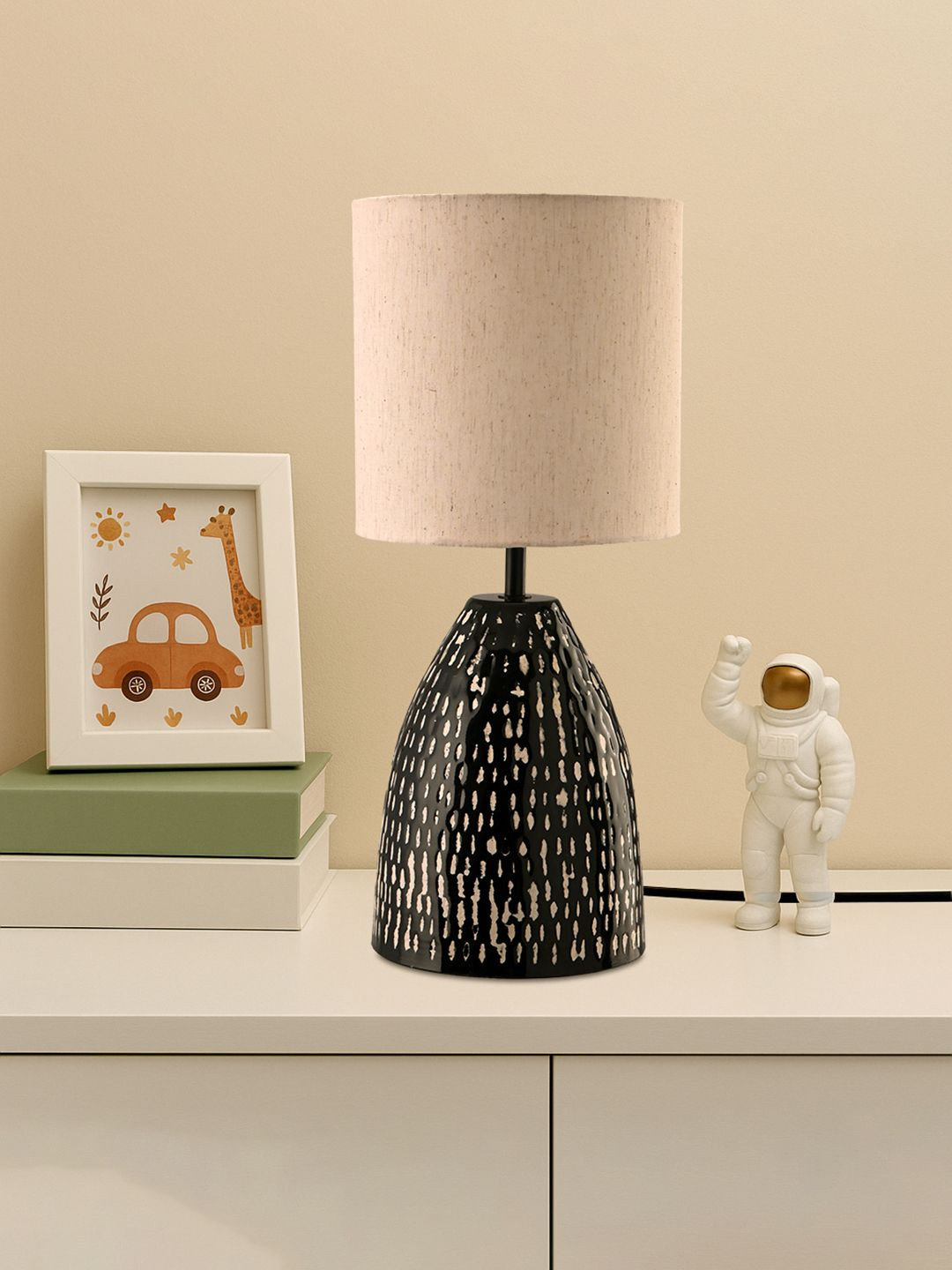 Kuber Industries Table Lamp Home Decor Bedside light for Room Decoration Desk Light Lamp