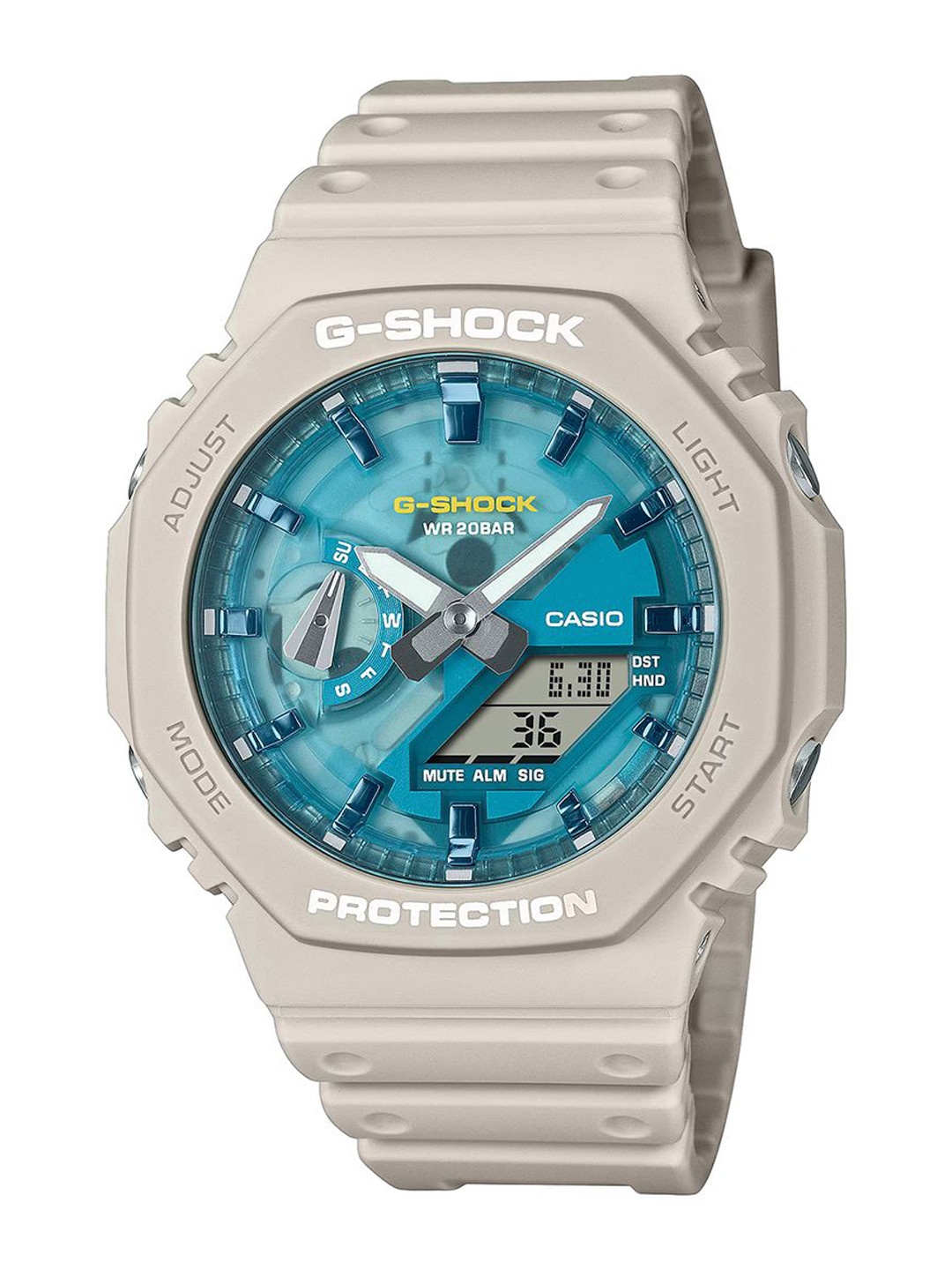 CASIO Men Dial & Cuff Straps Analogue and Digital Chronograph Watch G1680